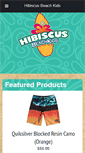 Mobile Screenshot of hibiscusbeachkids.com